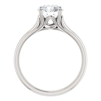 Rings 2 Carat Round Natural Earth Mined Diamond Solitaire Ring White Gold 14K GB Rings 2 Carat Round Natural Earth Mined Diamond Solitaire Ring White Gold 14K GB