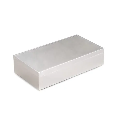 Rings Bey Berk Silver Plated Box With Removable Lid And Velvet Lined