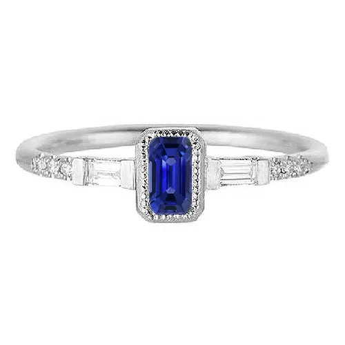 Rings Blue Sapphire Halo Ring With Baguette Round Natural Earth Mined Diamonds 150 Carats HarryChadEntcom Rings Blue Sapphire Halo Ring With Baguette Round Natural Earth Mined Diamonds 150 Carats HarryChadEntcom