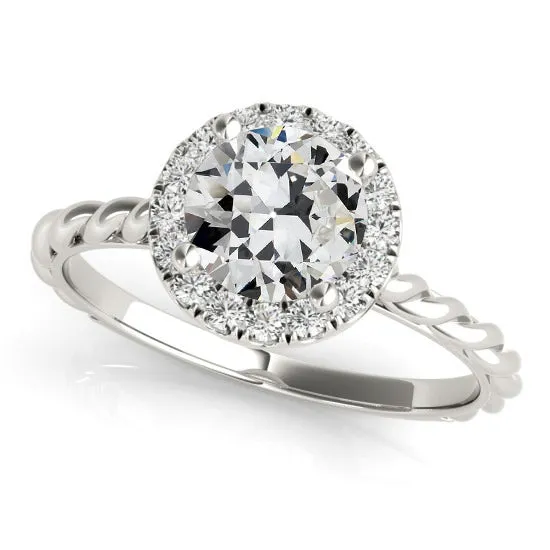 Rings Halo Round Old Mine Cut Natural Earth Mined Diamond Ring Prong Rope Style 350 Carats HarryChadEntcom Rings Halo Round Old Mine Cut Natural Earth Mined Diamond Ring Prong Rope Style 350 Carats HarryChadEntcom