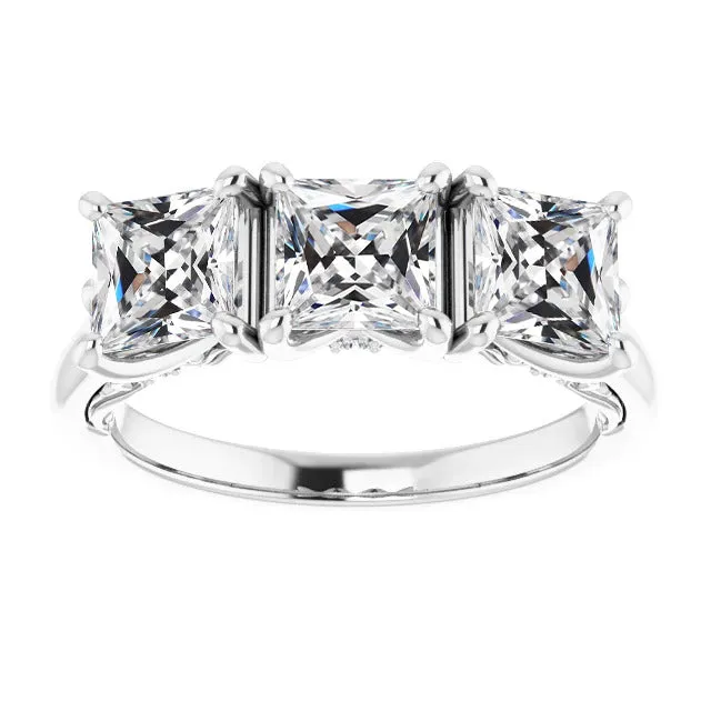 Rings HarryChadEntcom 3 Stone Square Cut Old European Natural Earth Mined Diamond Ring 14K Gold 9 Carats Rings HarryChadEntcom 3 Stone Square Cut Old European Natural Earth Mined Diamond Ring 14K Gold 9 Carats
