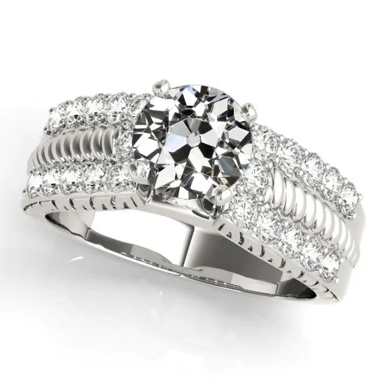 Rings HarryChadEntcom Ladys Ring Old Miner Natural Earth Mined Diamond Rope Style Wide Band 450 Carats Rings HarryChadEntcom Ladys Ring Old Miner Natural Earth Mined Diamond Rope Style Wide Band 450 Carats