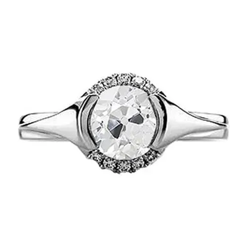 Rings HarryChadEntcom Old Miner Natural Earth Mined Diamond Halo Ring Half Bezel 150 Carats Womens Jewelry Rings HarryChadEntcom Old Miner Natural Earth Mined Diamond Halo Ring Half Bezel 150 Carats Womens Jewelry