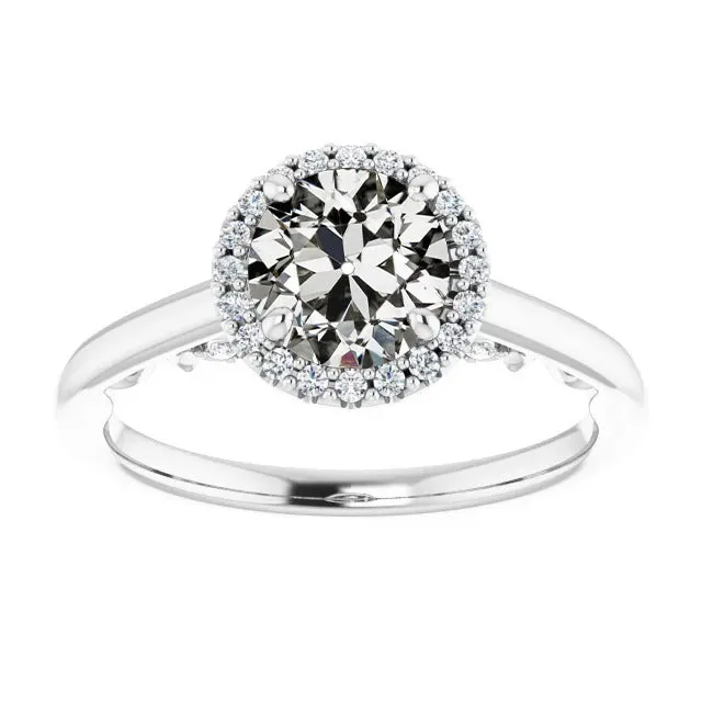 Rings Round Old Mine Cut Natural Earth Mined Diamond Halo Anniversary Ring 350 Carats HarryChadEntcom Rings Round Old Mine Cut Natural Earth Mined Diamond Halo Anniversary Ring 350 Carats HarryChadEntcom