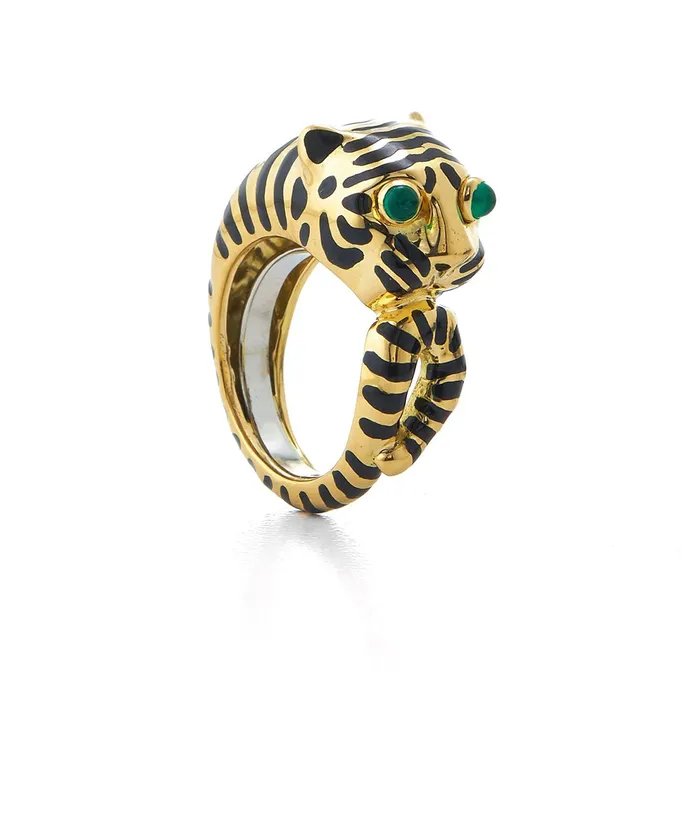 Rings Tiger Ring David Webb Workshop