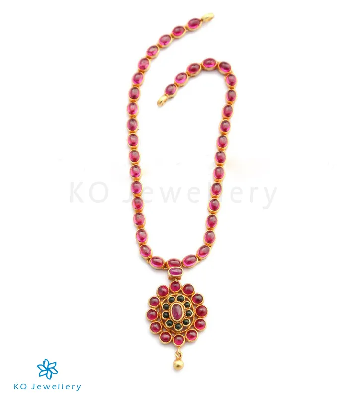 Silversmith Necklaces The Saurabha Silver Kemp Necklace