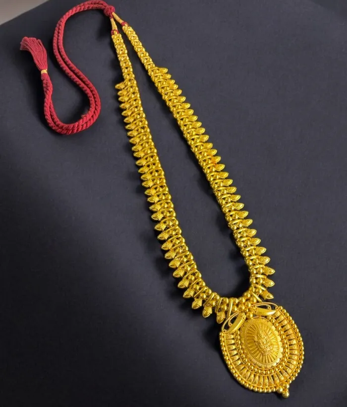 Silversmith Necklaces The Sharanya Silver Lakshmi Necklace