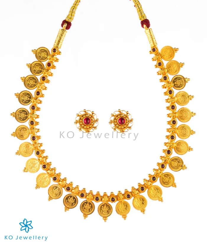 Silversmith Necklaces The Sindhuja Silver Kasumala Necklace