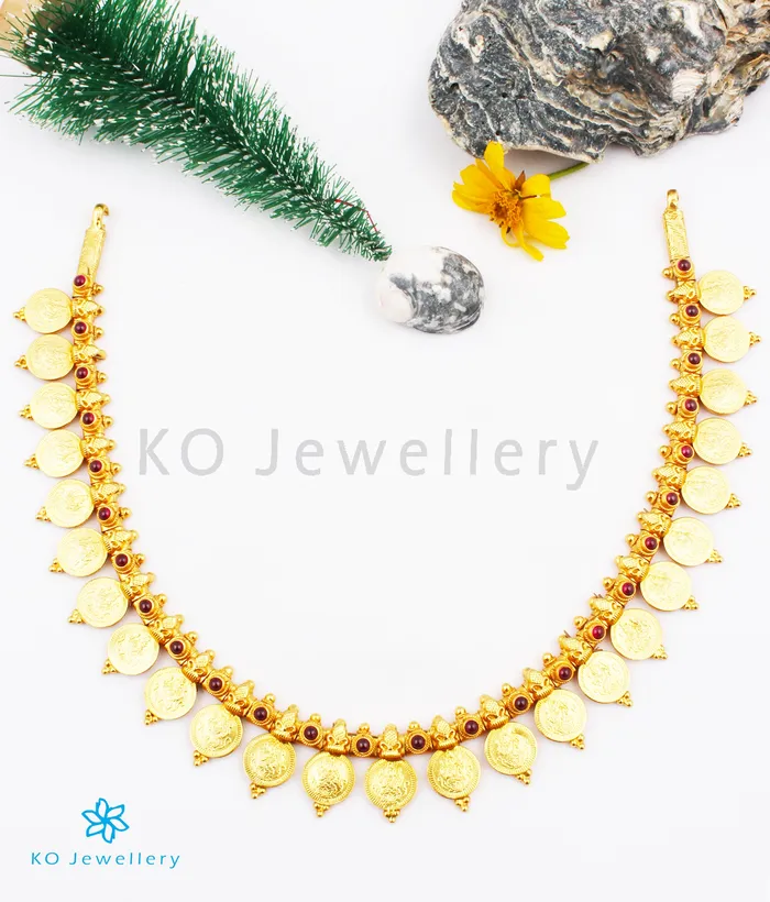 Silversmith Necklaces The Sindhuja Silver Kasumala Necklace