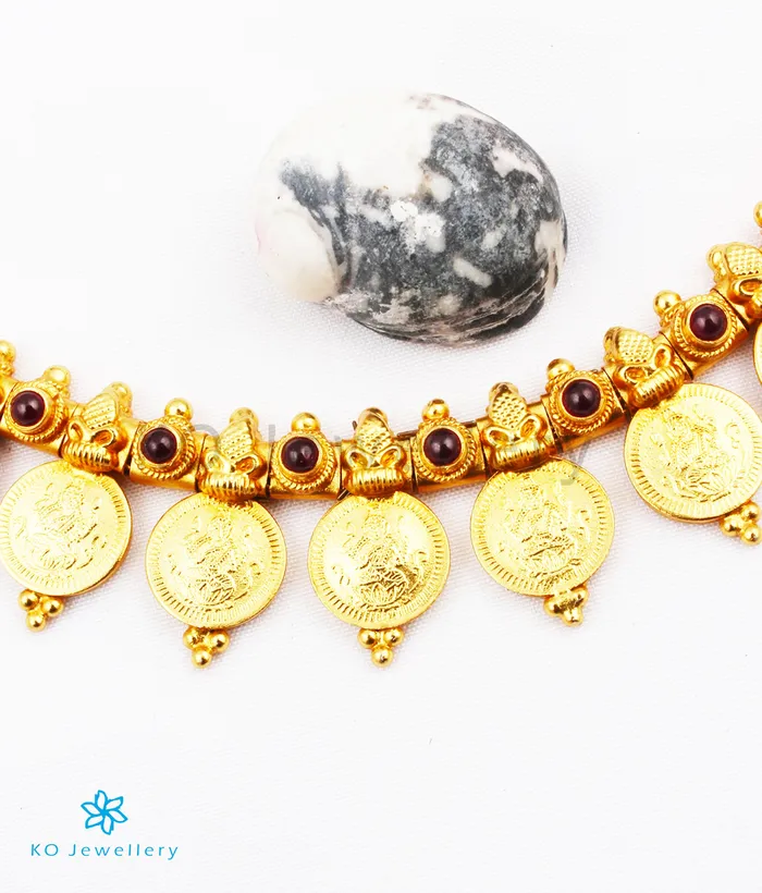 Silversmith Necklaces The Sindhuja Silver Kasumala Necklace