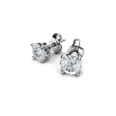 Sparkling Round Cut 440 Carats Natural Earth Mined Diamonds Studs Earrings Wg 14K GB Earrings Sparkling Round Cut 440 Carats Natural Earth Mined Diamonds Studs Earrings Wg 14K GB Earrings