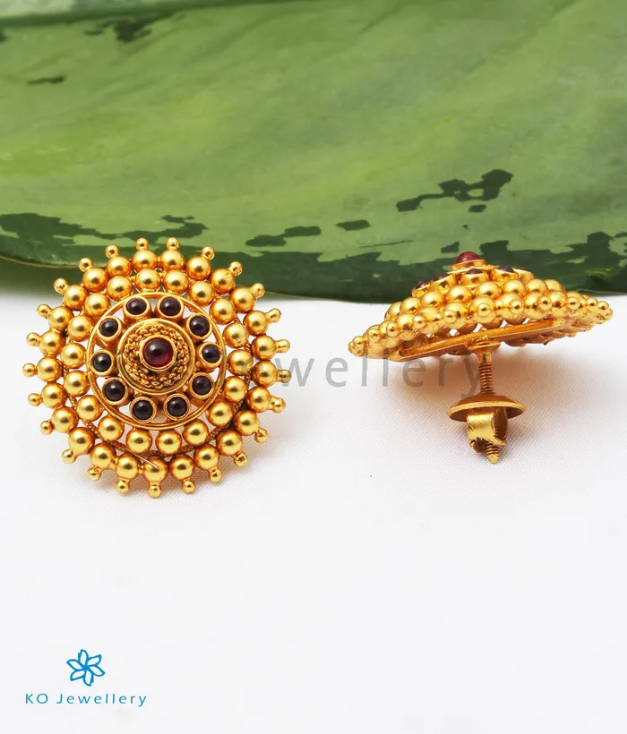 The Aditi Silver Earstuds Silversmith Earrings
