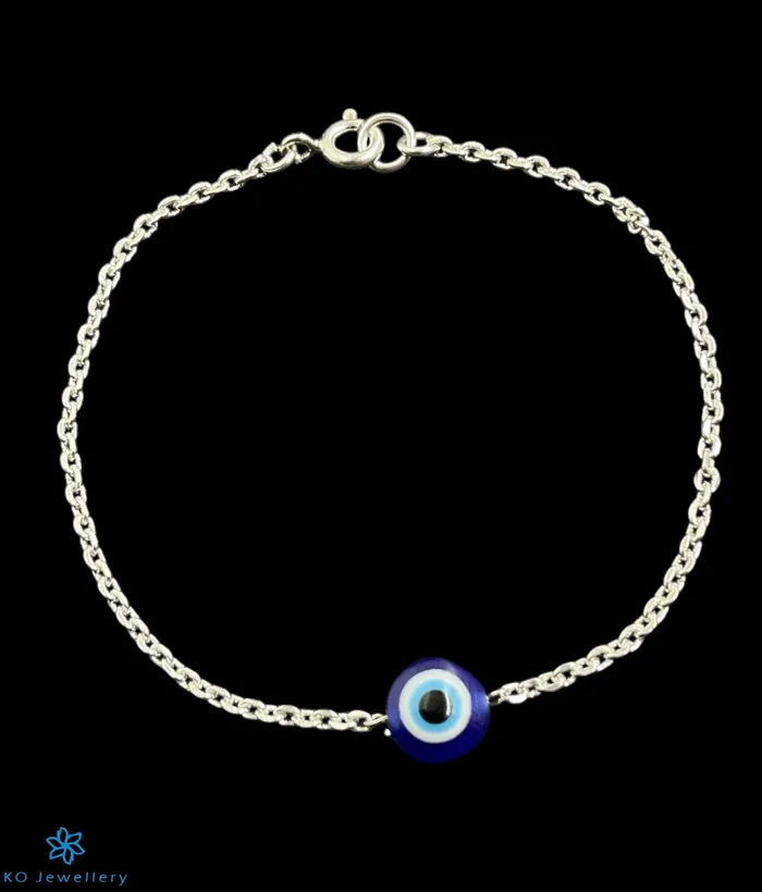 The Evileye Silver Bracelet Bharati Bracelets