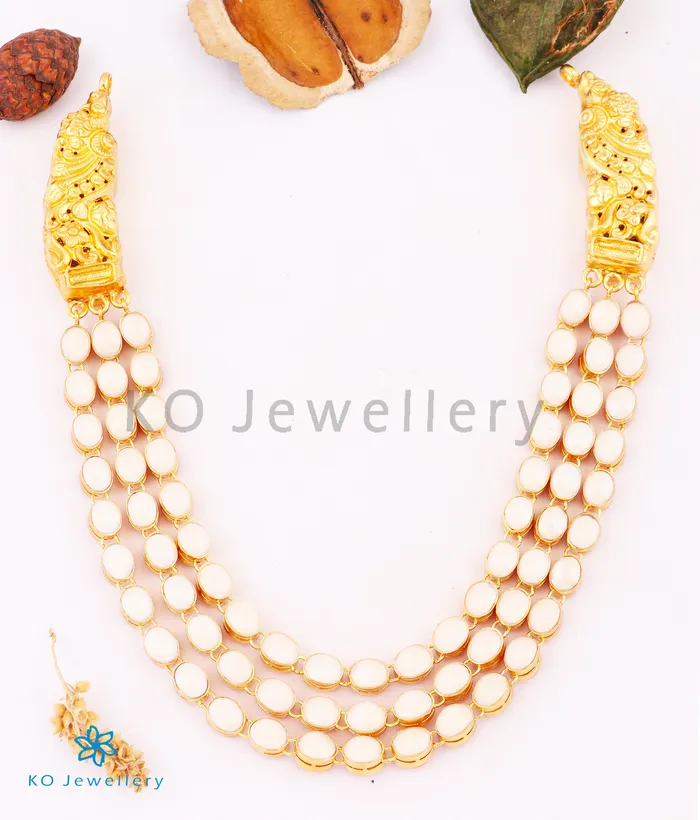 The Viraj Silver Reversible Necklace Silversmith Necklaces