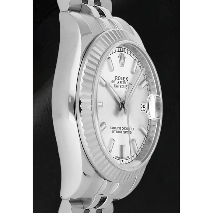 Watches HarryChadEntcom Datejust 31mm Rolex White Gold Fluted Bezel Watch Watches HarryChadEntcom Datejust 31mm Rolex White Gold Fluted Bezel Watch